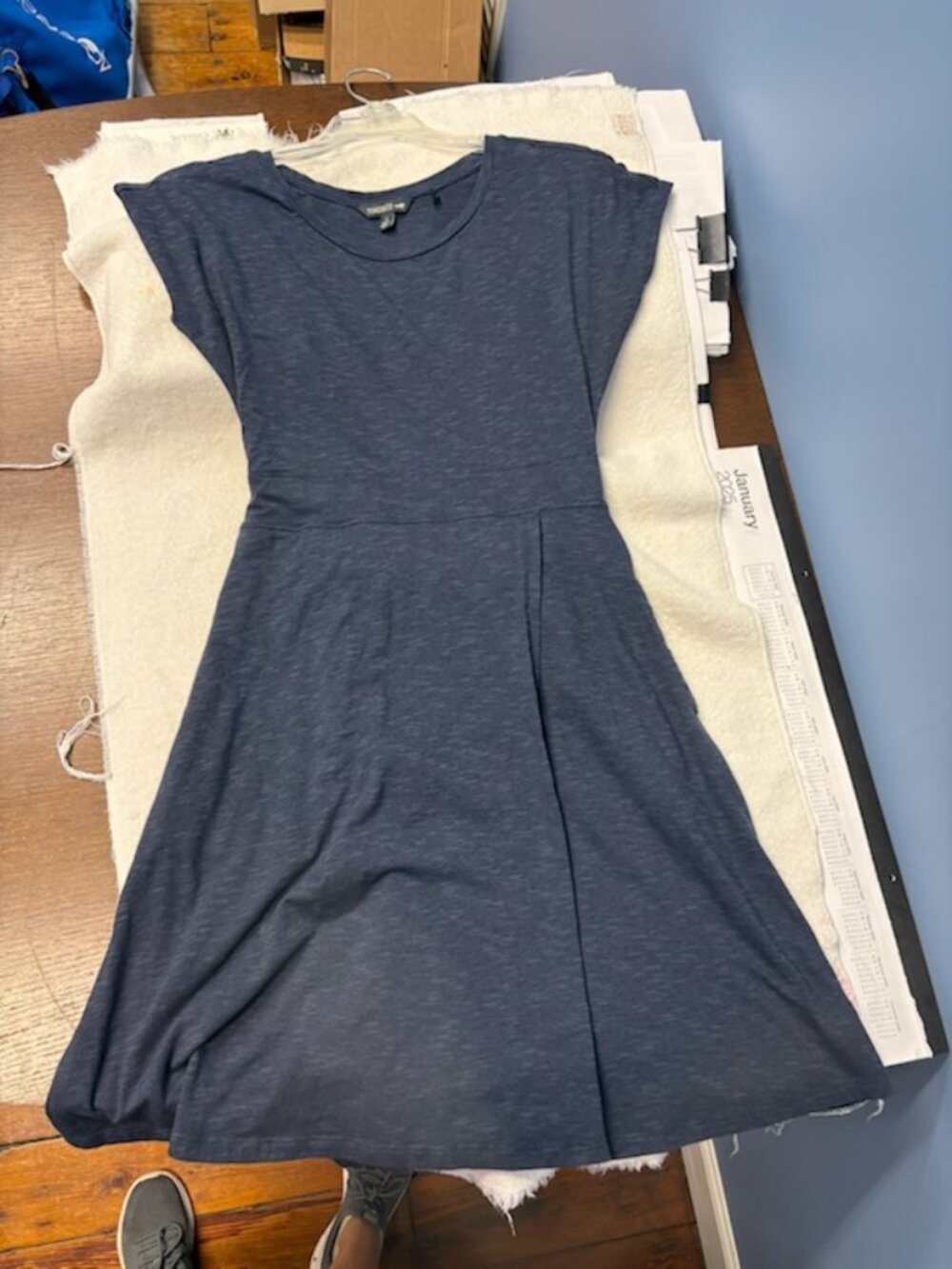 toad & co faux wrap dress